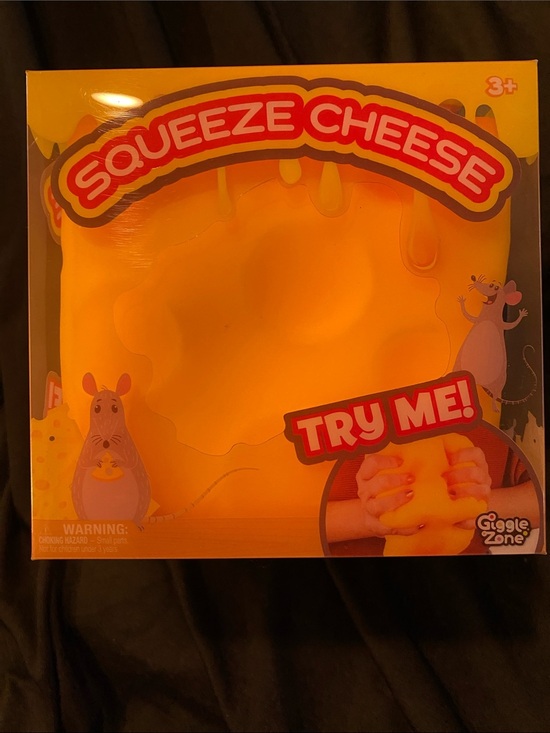 Sunny Days Other - Sunny Days Squeeze Cheese Jumbo Squishy